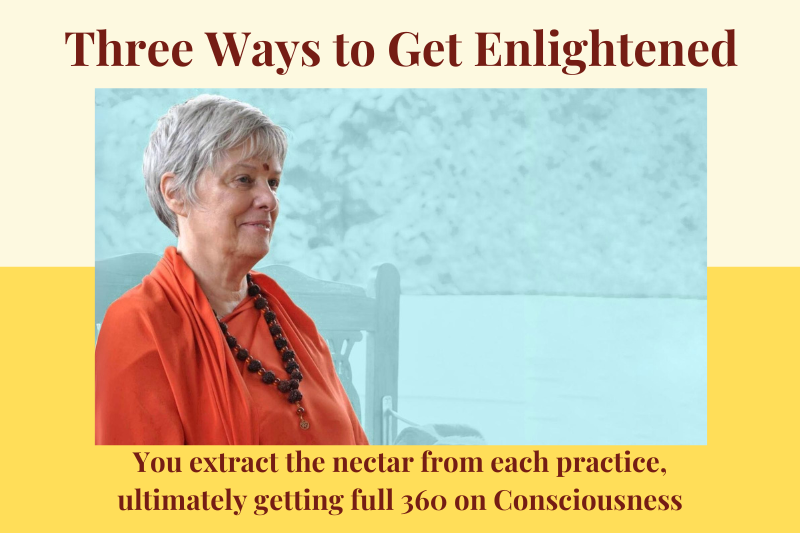 Three Ways to Get Enlightened 